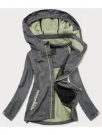 Šedá dámská sportovní bunda model 16149886 - HV-EXP79 Šedá dámská sportovní bunda model 16149886 - HV-EXP79
