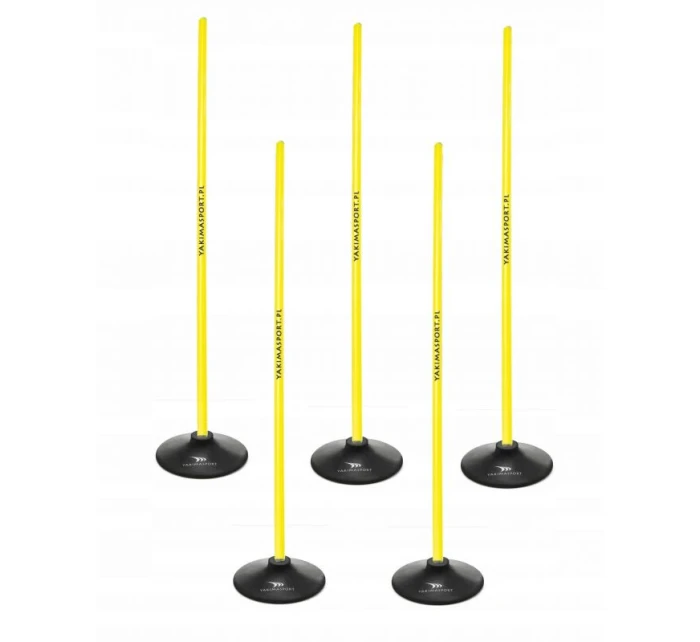 Překážková dráha Yakima sticks slalom 100cm 100872 žlutá