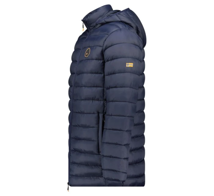 Geographical Norway pánská bunda AMIGOBADGE LONG HOOD DB NAVY MEN 233 NAVY (WY8852H/GN-MARINE)