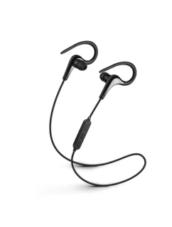 Bezdrátová sluchátka, s mikrofonem, se sluchátky SAVIO WE-03 (dokovací stanice, sportovní; bezdrátová, Bluetooth; se zabudovaným mikrofonem; černá barva)