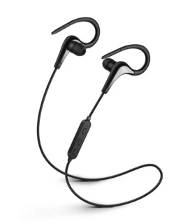 Bezdrátová sluchátka, s mikrofonem, se sluchátky SAVIO WE-03 (dokovací stanice, sportovní; bezdrátová, Bluetooth; se zabudovaným mikrofonem; černá barva)