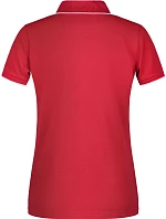 Daiber JN 727 Dámské piqué polo s kontrastní légou 02.0727 red/white Daiber JN 727 Dámské piqué polo s kontrastní légou 02.0727 red/white