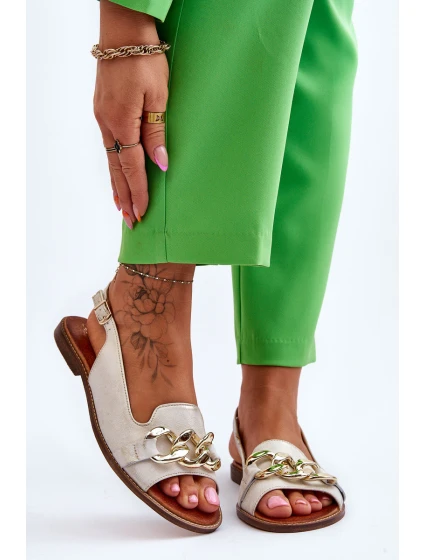 Dámské kožené sandály Lewski Boty model 21615996 - Boto