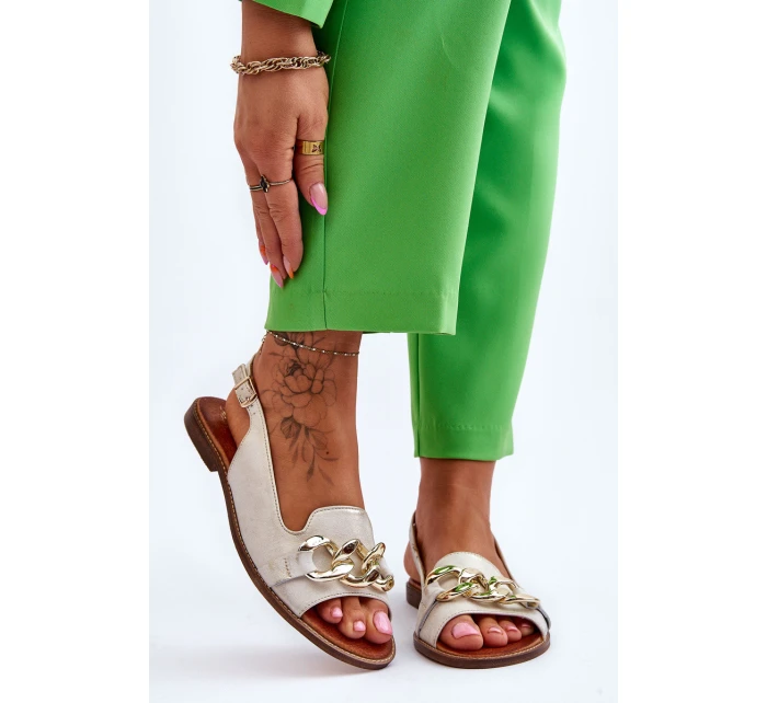 Dámské kožené sandály Lewski Boty model 21615996 - Boto