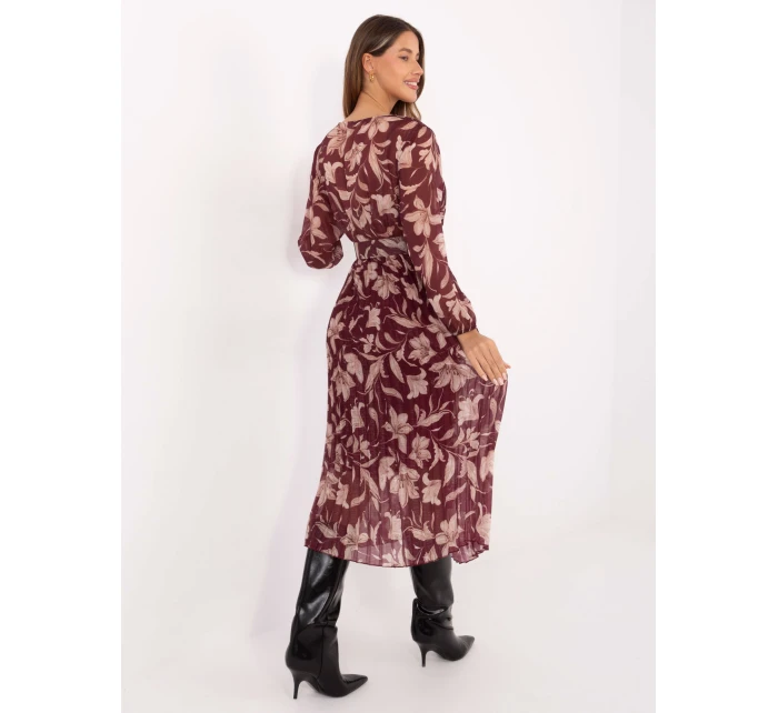 Šaty IT SK 11389 1.28P bordó Šaty IT SK 11389 1.28P bordó