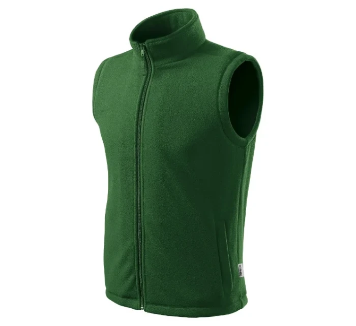 Next fleece vesta unisex lahvově zelená 06 (brand label) Next fleece vesta unisex lahvově zelená 06 (brand label)