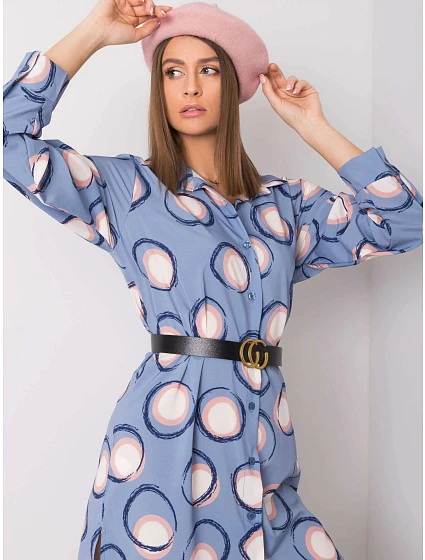Dámské košilové šaty model 17459118 - FPrice Dámské košilové šaty model 17459118 - FPrice
