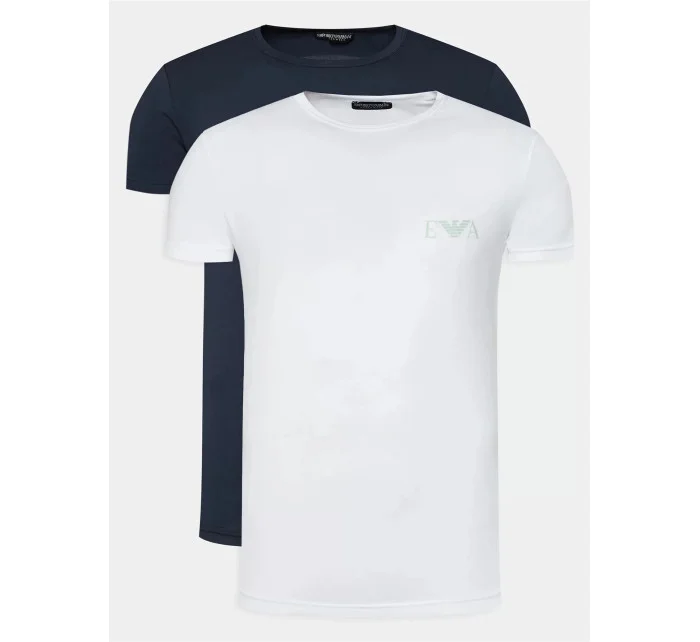 Pánské tričko 2Pack  modré  model 19908027 - Emporio Armani
