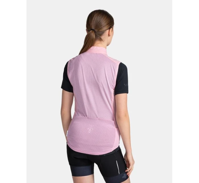 Dámská běžecká vesta Flow-w Růžová - Kilpi