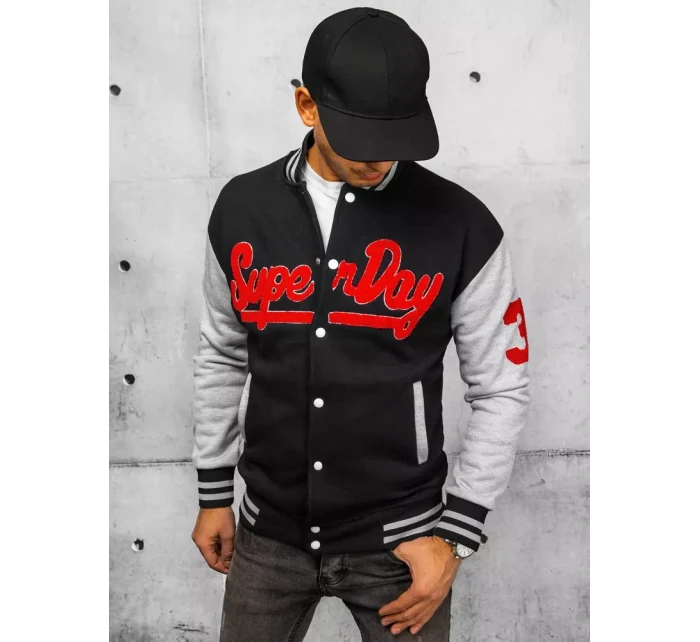 Pánská mikina na zip černá Dstreet model 21966759 - FashionStreet