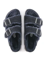 Arizona VL Midnight zateplené žabky semišová kůže úzké model 20701475 - Birkenstock