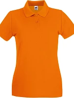 Fruit of the Loom Lady-Fit Premium Polo Dámské piqué polo 16.3030 orange