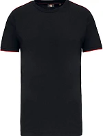 WK WK 3020 Pánské pracovní tričko "Day-to-Day" 20.3020 black/red