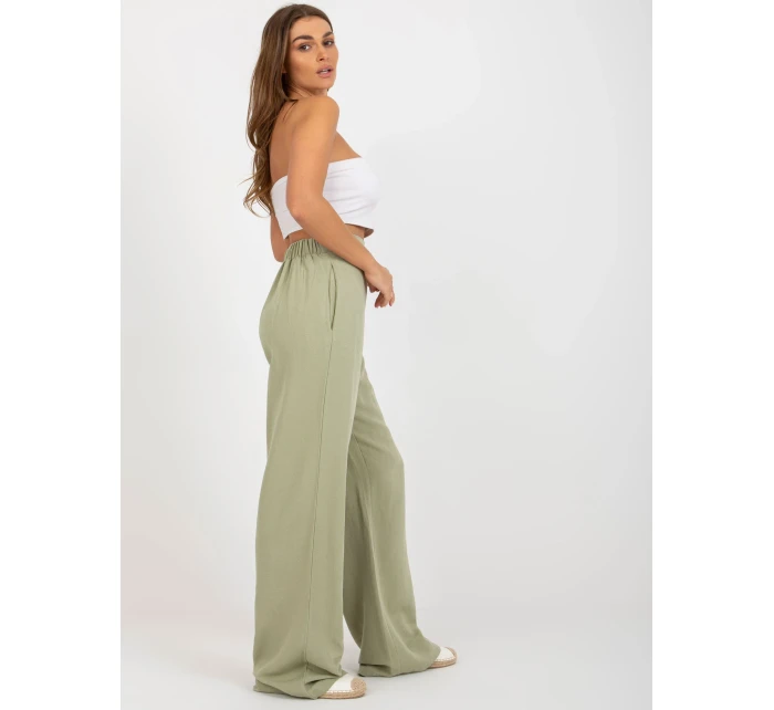 Kalhoty TW SP BE AZ100.78P pistácie