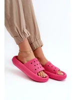 Dámské pěnové pantofle se silnou podrážkou Fuchsia Beula Dámské pěnové pantofle se silnou podrážkou Fuchsia Beula