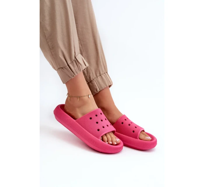 Dámské pěnové pantofle se silnou podrážkou Fuchsia Beula Dámské pěnové pantofle se silnou podrážkou Fuchsia Beula