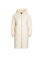 Dámský kabát NAX NOPPA creme Dámský kabát NAX NOPPA creme