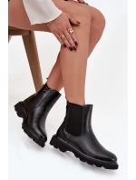 Dámské kotníkové boty – černé Rivelia, zateplené se zipem Dámské kotníkové boty – černé Rivelia, zateplené se zipem