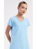 Dámská noční košile s krátkým rukávem Sandra