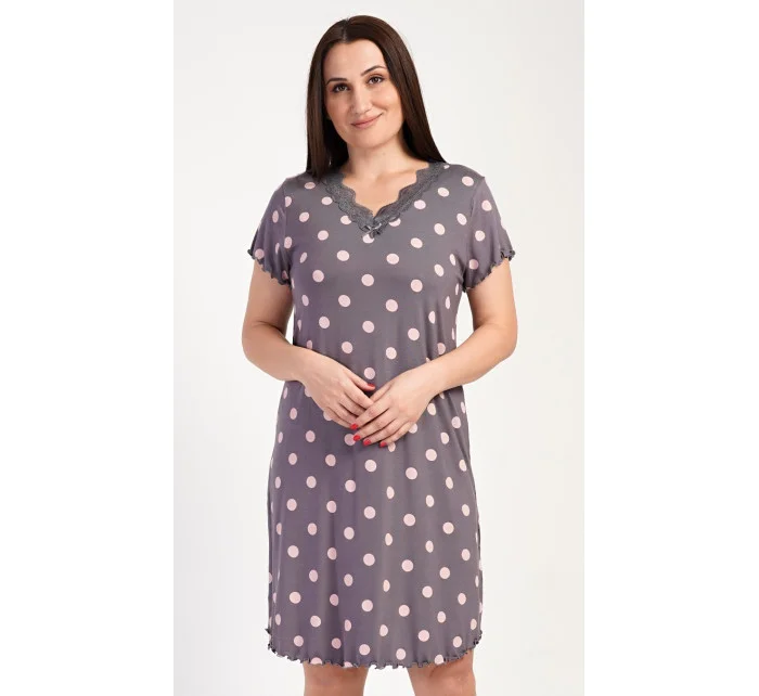 Dámská noční košile s krátkým rukávem model 21345595 - Vienetta