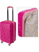 CESTOVNÍ KUFR 18 PALCŮ PROWORLD KID - RŮŽOVÝ (MOŘSKÁ PANNA)