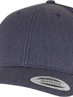 Flexfit 6606/6606T 6 panelová vintage kšiltovka "Trucker" 55.6606 heather navy
