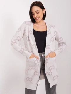 Sweter AT SW  jasny fioletowy model 19040901 - FPrice