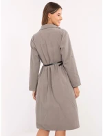 Sukienka MI SK model 21409538 ciemny bezowy - FPrice Sukienka MI SK model 21409538 ciemny bezowy - FPrice