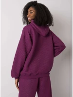 Mikina RV BL 7452.16 tmavě fialová