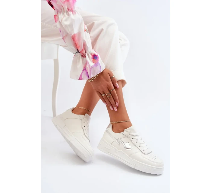 Dámské Tenisky na platformě White Zeparine Dámské Tenisky na platformě White Zeparine