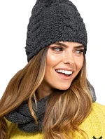 Dámská šála IDAHO grafitová - Kamea