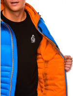 Pánská bunda model 18017875 Modrá Ombre - B2B Professional Sports