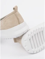 Originální hnědé mokasíny dámské platforma Originální hnědé mokasíny dámské platforma