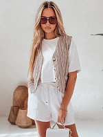 Dámské šortky HOT VIBE white FashionStreet SY0444