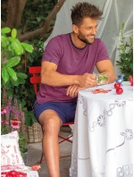 Pyžamo Key MNS 319 B26 cr/r 3XL-4XL Pyžamo Key MNS 319 B26 cr/r 3XL-4XL