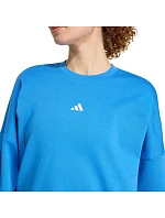 Dámská mikina adidas Essentials Small Logo Feelcozy modrá KC5280