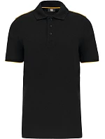 270 Pánské pracovní piqué polo "DaytoDay" model 22423765 black/yellow - WK 270 Pánské pracovní piqué polo "DaytoDay" model 22423765 black/yellow - WK