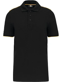 270 Pánské pracovní piqué polo "DaytoDay" model 22423765 black/yellow - WK