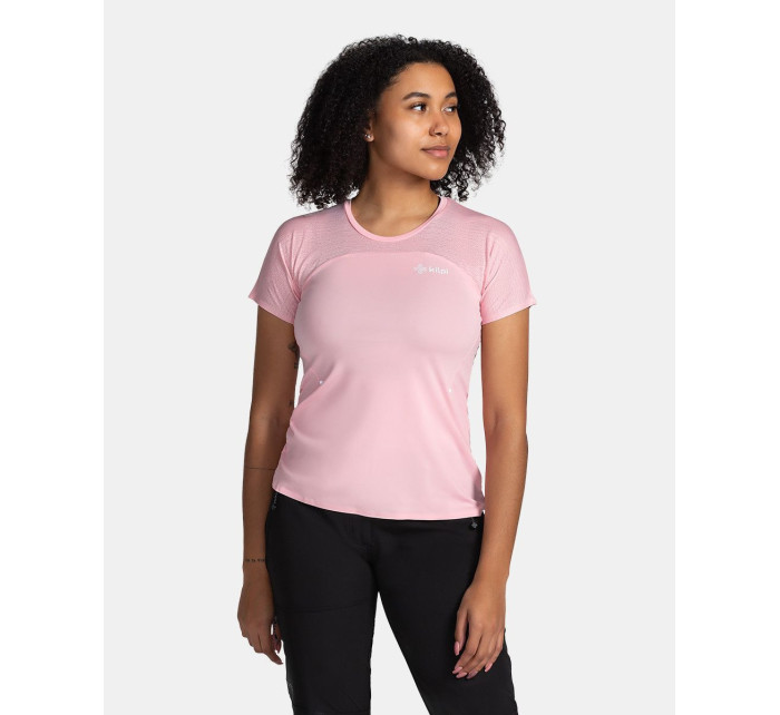 Dámské sportovní tričko AMELI-W Světle růžová - Kilpi