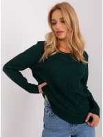 Sweter AT SW model 18955526 ciemny zielony - FPrice