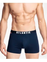 Pánské boxerky ATLANTIC 3Pack - tmavě modrá