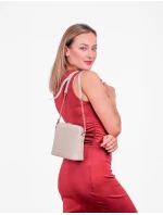 Dámská kabelka Vuch Mini Fossy Suede Creme