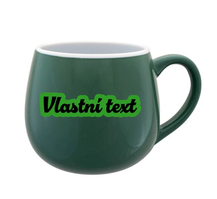 Personalizovaný keramický hrníček s obrysem 