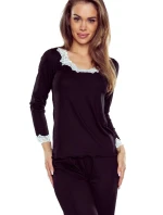 Dámské pyžamo model 20237577 černé - Eldar