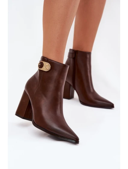 Boty na podpatku  model 218515 Step in style
