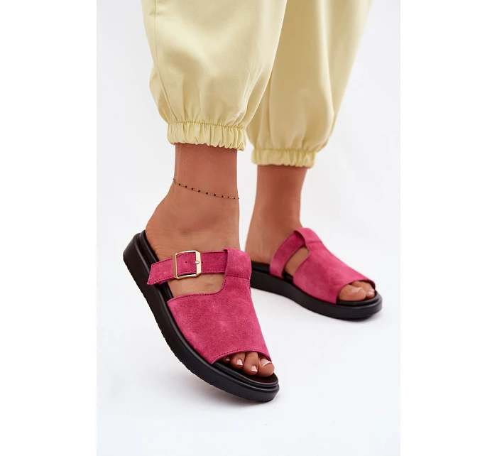 Klapky na platformě model 226521 Step in style