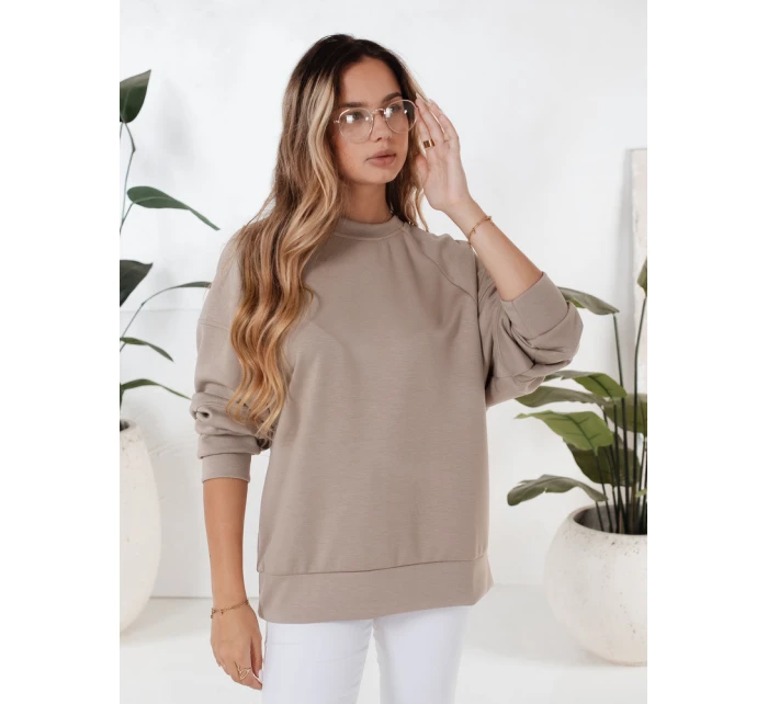 UZORI dámská mikina béžová FashionStreet BY1285