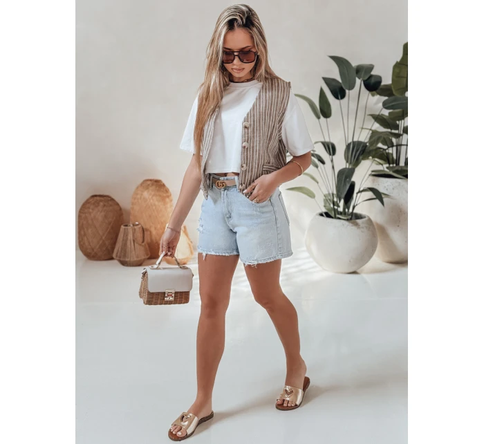 Dámské džínové šortky SUMMER JEAN blue FashionStreet SY0484 Dámské džínové šortky SUMMER JEAN blue FashionStreet SY0484