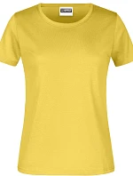 Daiber JN 789 Dámské tričko z těžké bavlny 02.0789 yellow