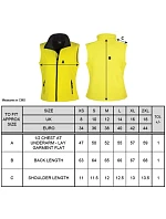 Result R 232F Dámská 2-vrstvá softshell vesta "Printable" 30.232F black/black Result R 232F Dámská 2-vrstvá softshell vesta "Printable" 30.232F black/black